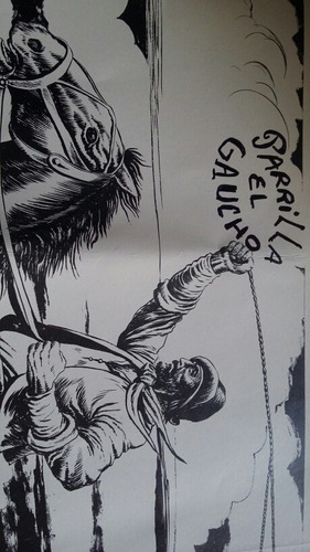 6 Poster Gauchesco Con Nombre O Personalizado