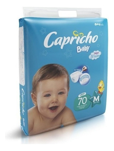 Fraldas Capricho Baby Hiper M