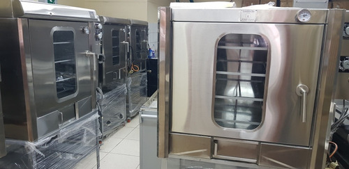 Horno Acero Inox 304 C Ventilador Pastelero Pizzas Panes