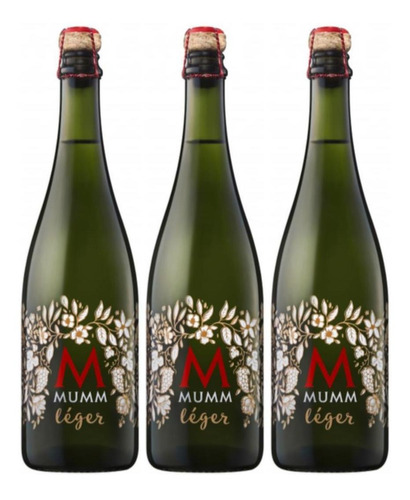 Champagne Mumm Leger Dulce 750 Ml X3 Espumante Fullescabio