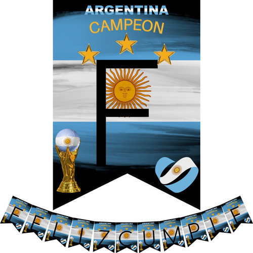 Banderín Argentina 