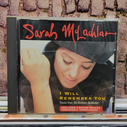 Sarah Mclachlan -i Will Remember You -cd-