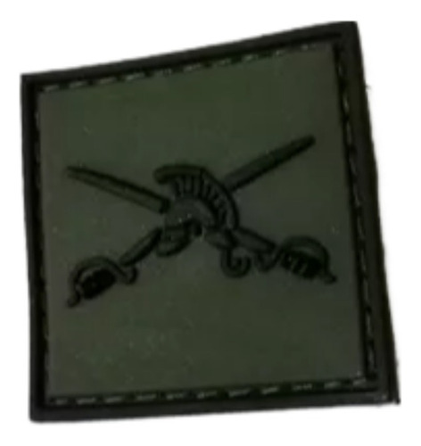 Insignia De Pvc Caballeria Ejercito