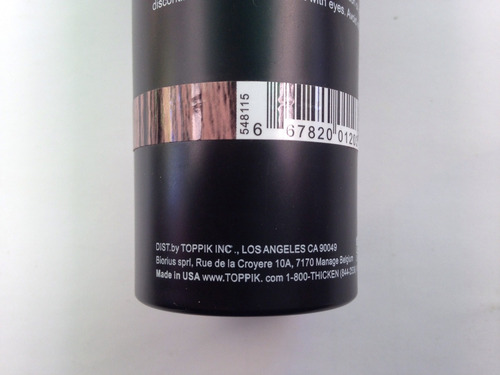 Fibras Capilares Keratina 27.5 G Toppik Sellado Original