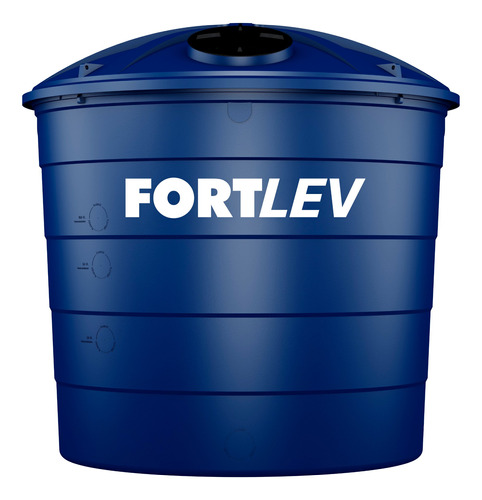 Tanque de água Fortlev Caixa d'água vertical polietileno 15000L de 3.13 m x 3.17 m