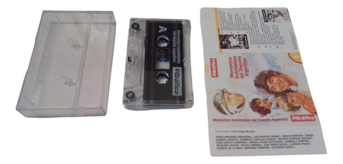 Cassette El Gráfico Momentos Inolvidables Deporte Argentino