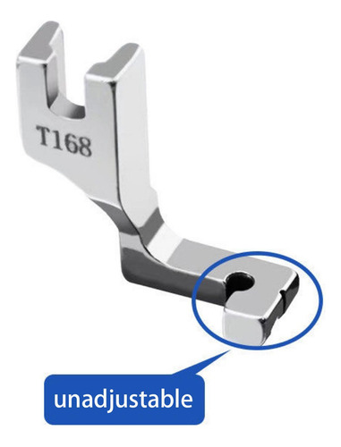 Prensatelas Con Cremallera Invisible Ajustable, Prensatelas