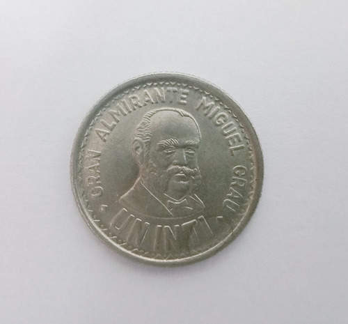 Moneda Un Inti Peruano En Excelente Condiciones (Usado)