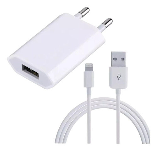  Cargador + Cable 5w Para iPhone 5 6 7 8 X Xs Xr