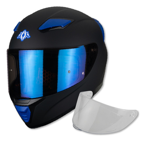 Casco Para Moto Integral Certificado Dot Ots Husky Negro