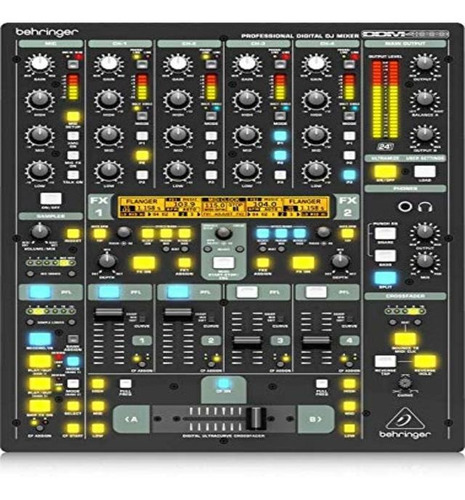 Imagen 1 de 1 de Behringer Digital Pro Mixer Ddm4000 5-channel Dj Mixer