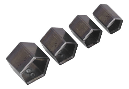 Leather Punching Dies Set 4pcs Pentagon Cutting Die Alloy