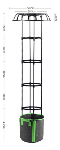 Enrejado De Soporte Para De Enrejado De Jardín, 165x50cm