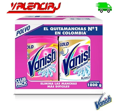 Vanish Ropa Gold Oxy Action X 2 - g a $74
