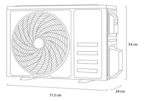 Minisplit Lg Mw121c4 12,000 Btu 110v Blanco