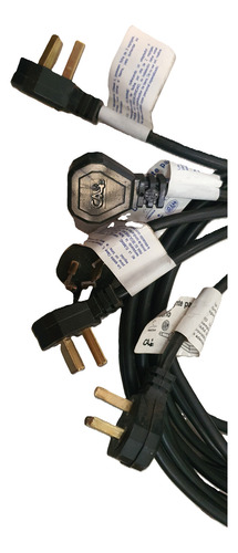 Cable Interlock Alimentación Power 220v 1,6 Mts Negro