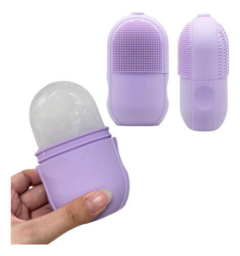 Rodillo De Hielo Facial Para Cara Y Ojos De Silicona Reutilizable Masajeador Antiinflamatorio Reductor De Bolsas Y Poros Refresca Tonifica Y Reafirma La Piel Cuidado Facial Diario