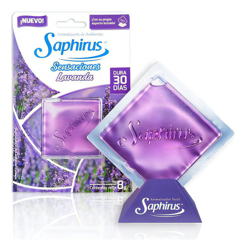 Aromatizante De Ambientes Saphirus Sensaciones X12 Unidades