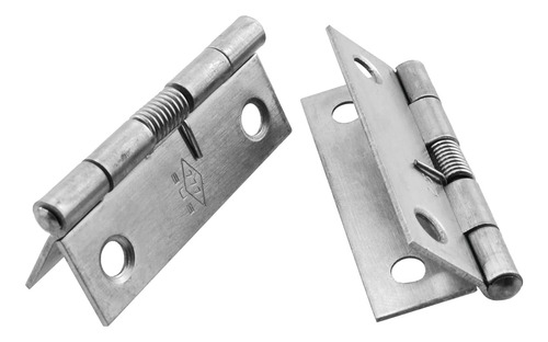 Mtqy Spring Delf 4pcs 304 Aço Inoxidável Dobradiças De Porta