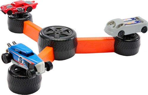 Mattel Games Hot Wheels Build N Slam, Juego Para Niños Con