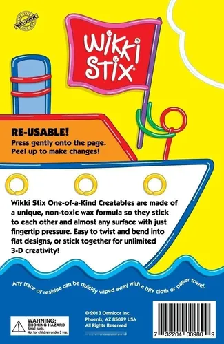Varillas Sticky Flexibles Para Jugar Y Crear Motricidad Fina
