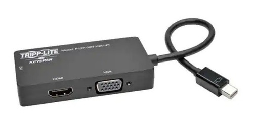 Adaptador Tripplite Mini Displayport A Hdmi, Vga,dvi Ctman