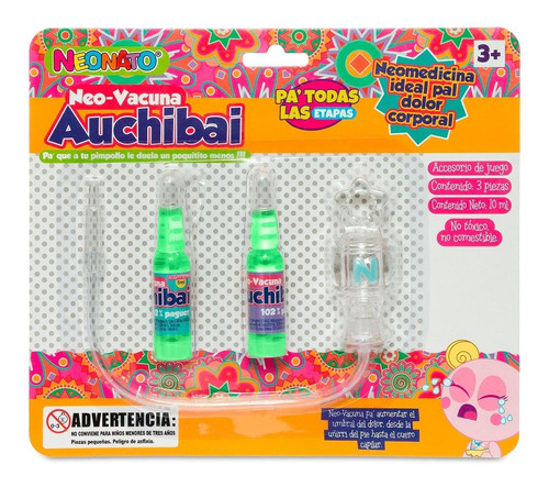 Imagen 1 de 3 de Vacuna Accesorio De Juego Auchibai Neonato Distroller 981233