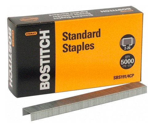 Grapa Standard Bostitch Caja Con 5000 Grapas Estandard 