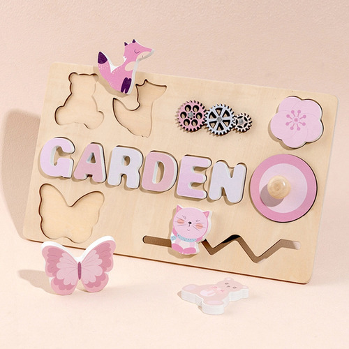 (2#mold)jigsaw Puzzle Toy Colorful Early Educational Toy Jig