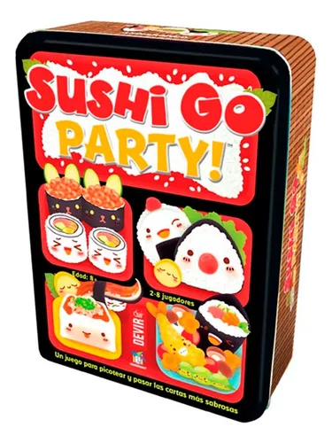 Juego De Mesa Sushi Go Party! 40-4051 Devir