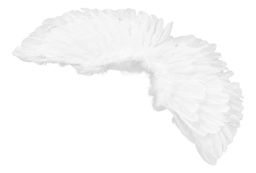 Diadema Alas De Ángel Blanco Varita De Plumas Para Niños Adu