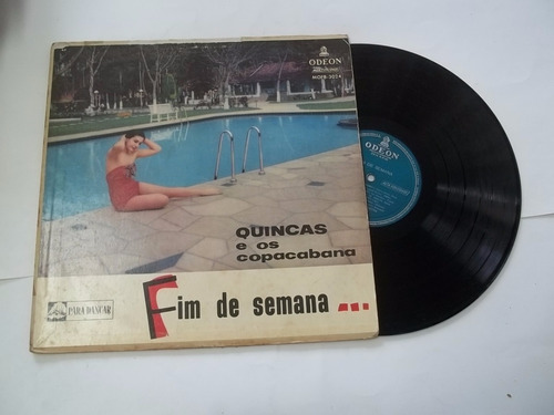 Lp Vinil - Quincas E Os Copacabana - Fim De Semana