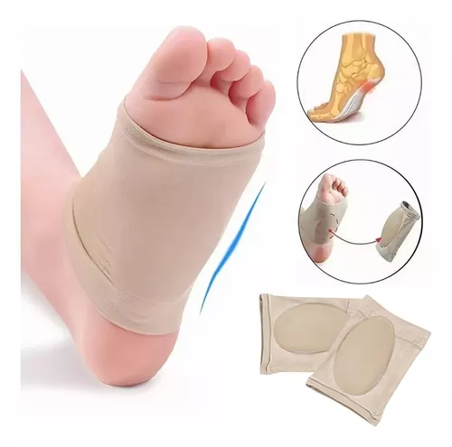 Almohadilla Metatarsal,Almohadilla Plantar Pie Plano Venda Con Almohadilla  De Silicona EláStica Soporte Arco Corrector De Fascitis Plantar Para  Aliviar Dolor De Pie Cuidado (Blanco) : : Salud y Cuidado  Personal