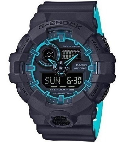 Reloj Casio G-shock Deportivo De Hombre Marino Cronometro Color del bisel Azul marino