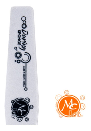 Mc Nails Lima Para Uñas Daring Esponge Profesional 180/220