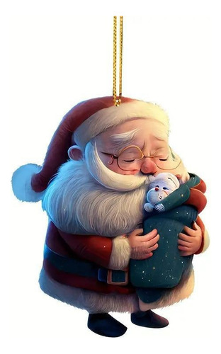 Adorno Para Árbol De Navidad 2024, Adorno Navideño 2024 2d,