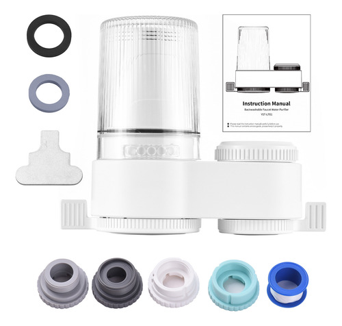 Filtro De Agua Para Fregadero, Grifo Universal, Purificación