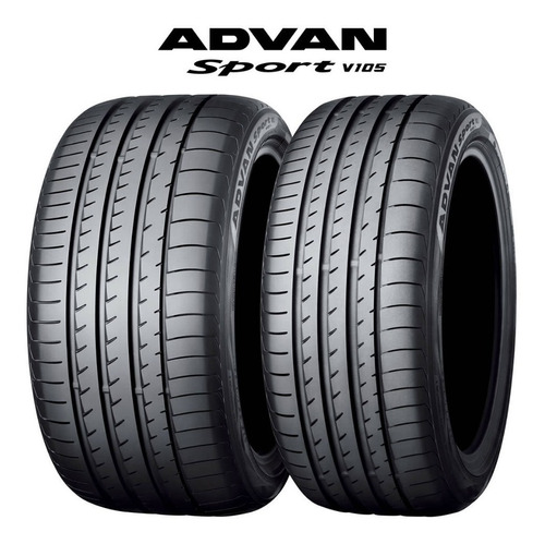 Kit 02 Pneus Yokohama 285/35r22 Advan Sport V105 106y