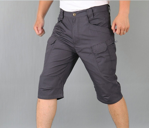 Pantalones Cortos Tácticos Militares Impermeables A La Moda