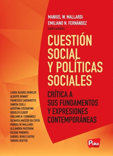 Cuestión Social Y Políticas Sociales