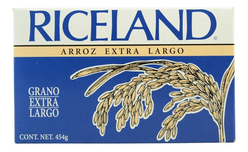 Arroz Riceland Grano Extra Largo 454 Gr