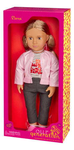 Muñeca De Elena - Our Generation Con Accesorios