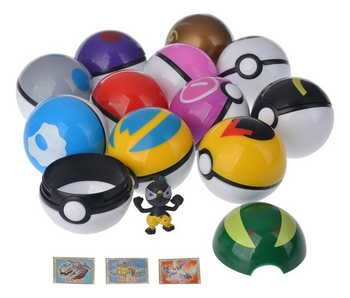 Colección Pokebolas Figuras De Bolsillo Varios