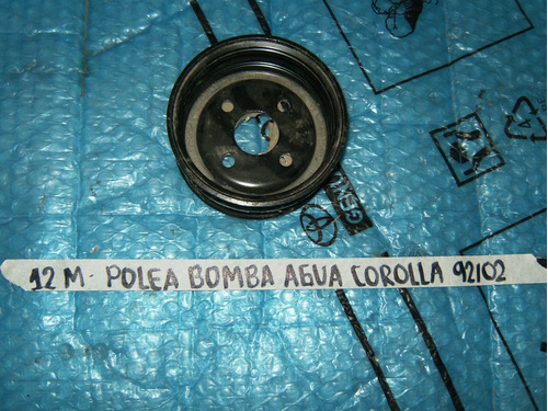 Polea Bomba De Agua Toyota Corolla 99/02 Original Toyota 