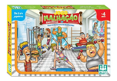 Jogo Infantil Malhação Ganhar Perder Original Nig Brinquedos