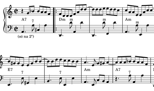 Músicas Em Partituras Para Acordeon. Caderno Com 5 Músicas