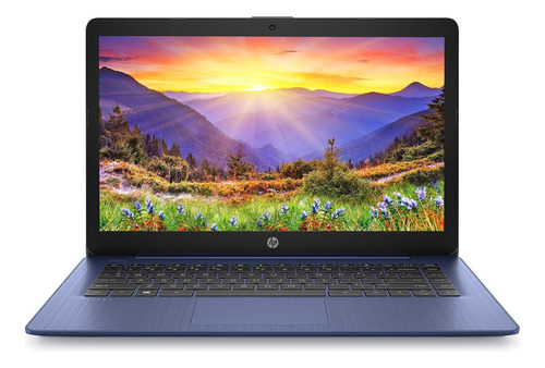 Hp Stream Azul 14 Celeron N4000 4gb De Ram 64gb Ssd Ob