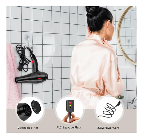 Secador De Pelo Para Secado Rápidosalón De Belleza Doméstico