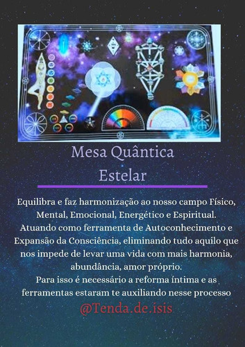 Imagem 2 de 3 de Atendimento Mesa Quântica Estelar+tiragem De Tarot (brinde)