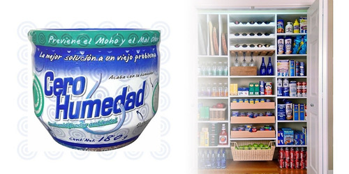 Imagen 8 de 9 de 10 Deshumidificador Bote Clasico De 180 Gr Absorbe Humedad